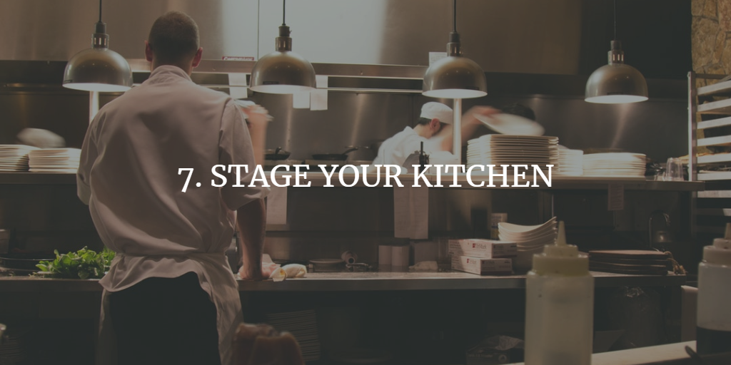 STAGE YOUR KITCHEN